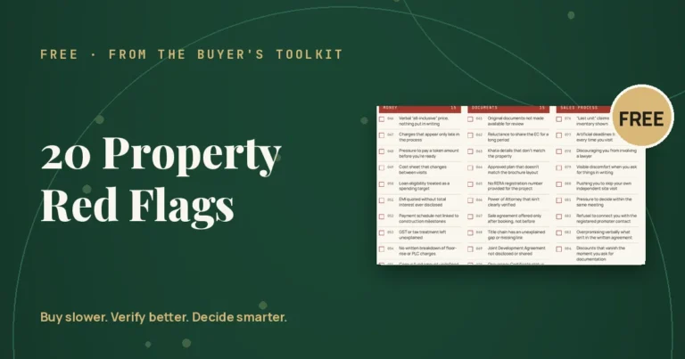 20 Property Red Flags